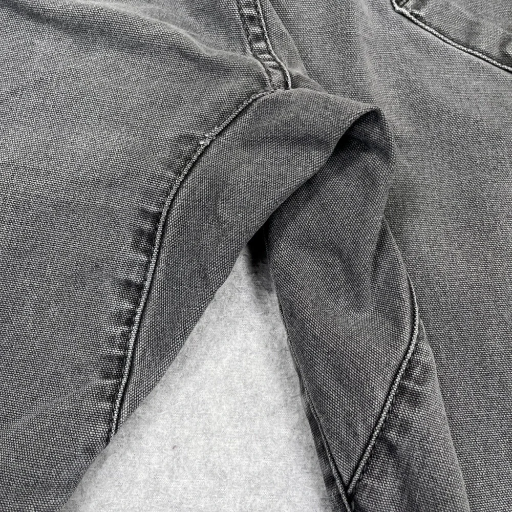 Proof Rover Pants Mens 33x32 (32x31) Gray Slim Stretch Workwear‎ Outdoor Canvas